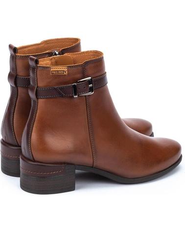 PIKOLINOS MALAGA W6W-8622C1 LEDERSTIEFELETTE IN COGNAC CUERO