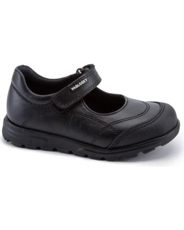PABLOSKY KLETT-SPANGENSCHUHE FÜR MÄDCHEN 334210 BOX SCHWARZ NEGRO