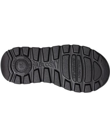 PABLOSKY KLETT-SPANGENSCHUHE FÜR MÄDCHEN 334210 BOX SCHWARZ NEGRO