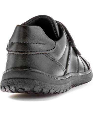 PABLOSKY ZAPATOS COLEGIALES NINO 732015 COLEGIAL DOS VELCROS BAREFOOT NEGRO
