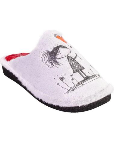 ZAPATILLAS DE CASA BEREVERE 5508 DISEÑO NIÑOS CON GLOBO GRIS GRIS
