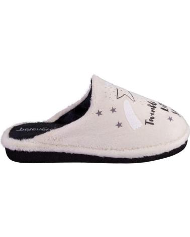 ZAPATILLAS DE CASA BEREVERE 5506 COLOR HIELO HIELO