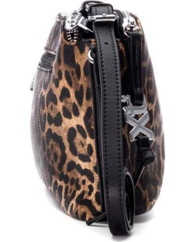 XTI 184483 BOLSO BANDOLERA ANIMAL PRINT MUJER LEOPARDO