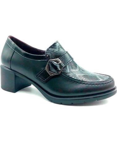 PITILLOS MOCASIN TACON 4 CM NEGRO