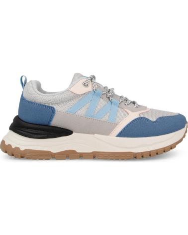 PAREDES REAL - SCARPE DA GINNASTICA URBANE DONNA BLU AZUL AZUL