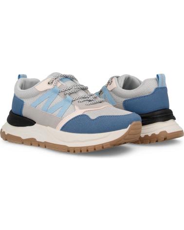 PAREDES REAL - SCARPE DA GINNASTICA URBANE DONNA BLU AZUL AZUL