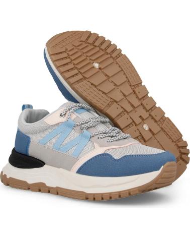 PAREDES REAL - SCARPE DA GINNASTICA URBANE DONNA BLU AZUL AZUL