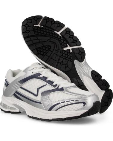 PAREDES SUFLÍ - SCARPE DA GINNASTICA URBANE UOMO BIANCO-BLU BLANCO BLANCO
