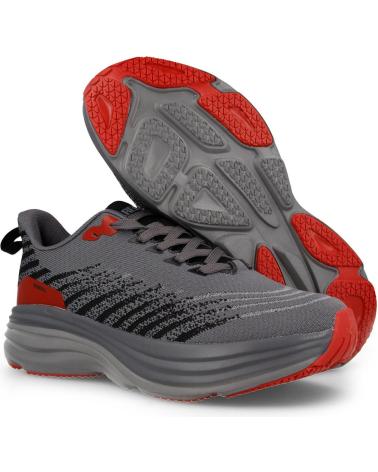 PAREDES SCARPE SPORTIVE ALMUSSAFES - GRIGIO E ROSSO GRIS GRIS