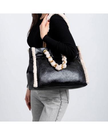 XTI 184509 BOLSO SHOPPER MUJER NEGRO