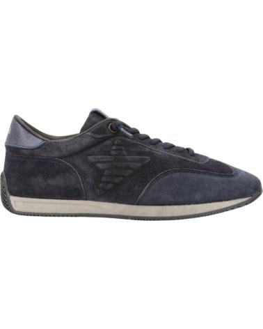 BASKETS CETTI 1381 EN DAIM BLEU AZUL