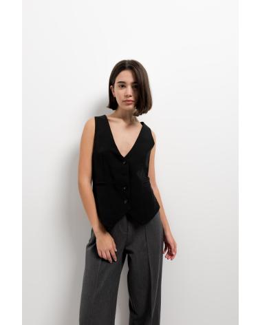 PUNTOSALAO PANTALON RECTO PARA MUJER PERNERA ANCHA CON TRABILLAS VARIOS COLORES