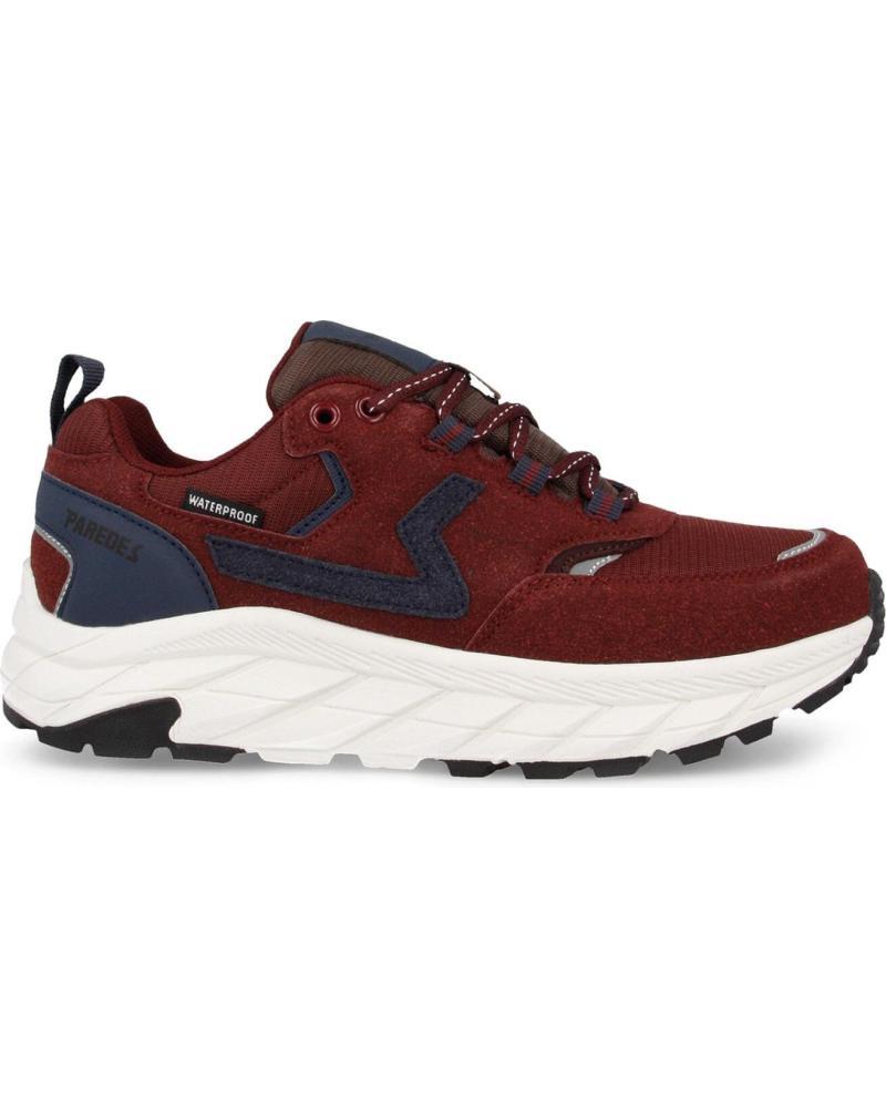 ZAPATILLAS PAREDES GUADASSUAR BURDEOS PARA TREKKING BURDEOS BURDEOS