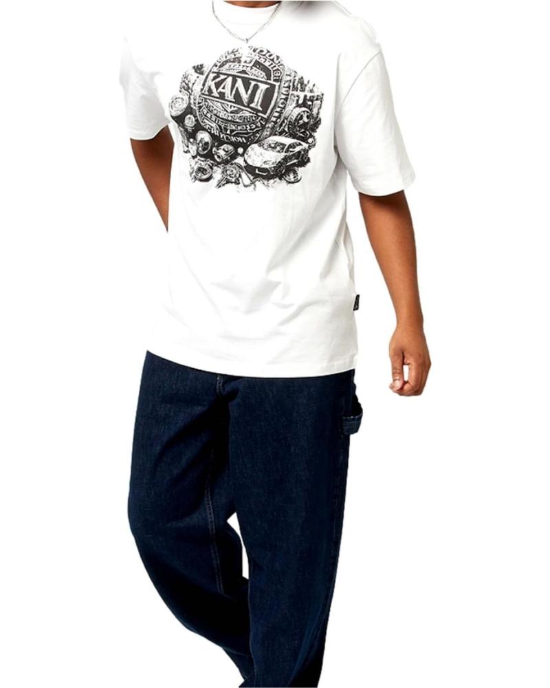 CAMISETA KARL KANI ICY WATCH BRANCA MASCULINA BLANCO