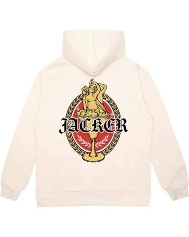 JACKER SUDADERA TROIS GRA BEIGE