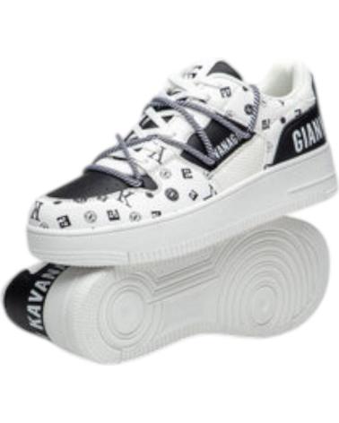 GIANNI KAVANAGH ZAPATILLAS MANIA WRAPPED BLANCAS BLANCO