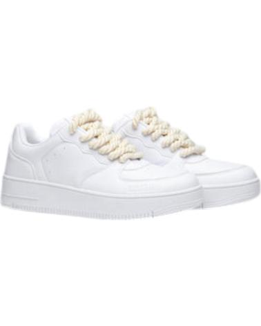GIANNI KAVANAGH ZAPATILLAS ROPE BLANCAS ESTILO URBANO BLANCO