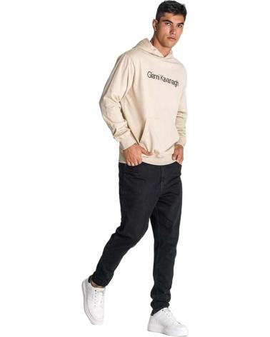 SUDADERA CON CAPUCHA GIANNI KAVANAGH ESSENTIAL MAXI BEIGE BEIGE