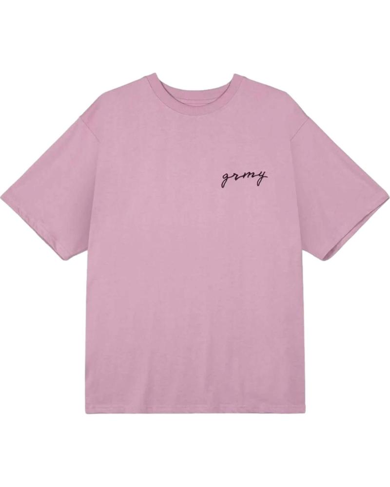 GRIMEY CAMISETA DE MANGA CORTA EN PARA UNISEX ROSA