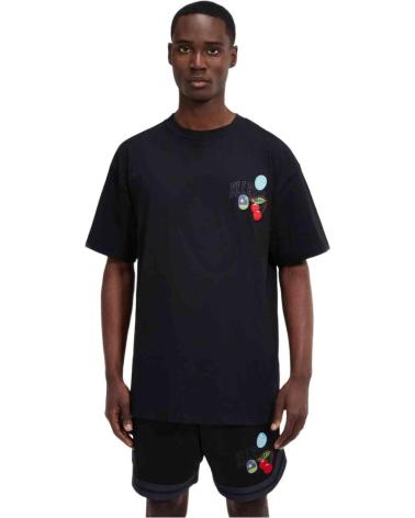 ELLESSE CAMISETA STICKERO NEGRO