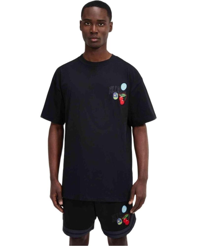 ELLESSE CAMISETA STICKERO NEGRO