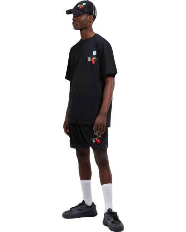 ELLESSE CAMISETA STICKERO NEGRO