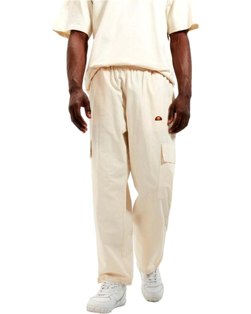 ELLESSE PANTALON LARGO DRILLAR CARGO BEIGE