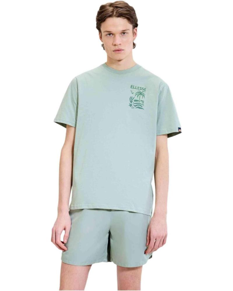 ELLESSE CAMISETA TROPICOSA AZUL