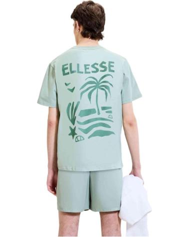 ELLESSE CAMISETA TROPICOSA AZUL