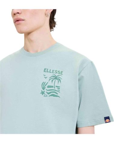 ELLESSE CAMISETA TROPICOSA AZUL