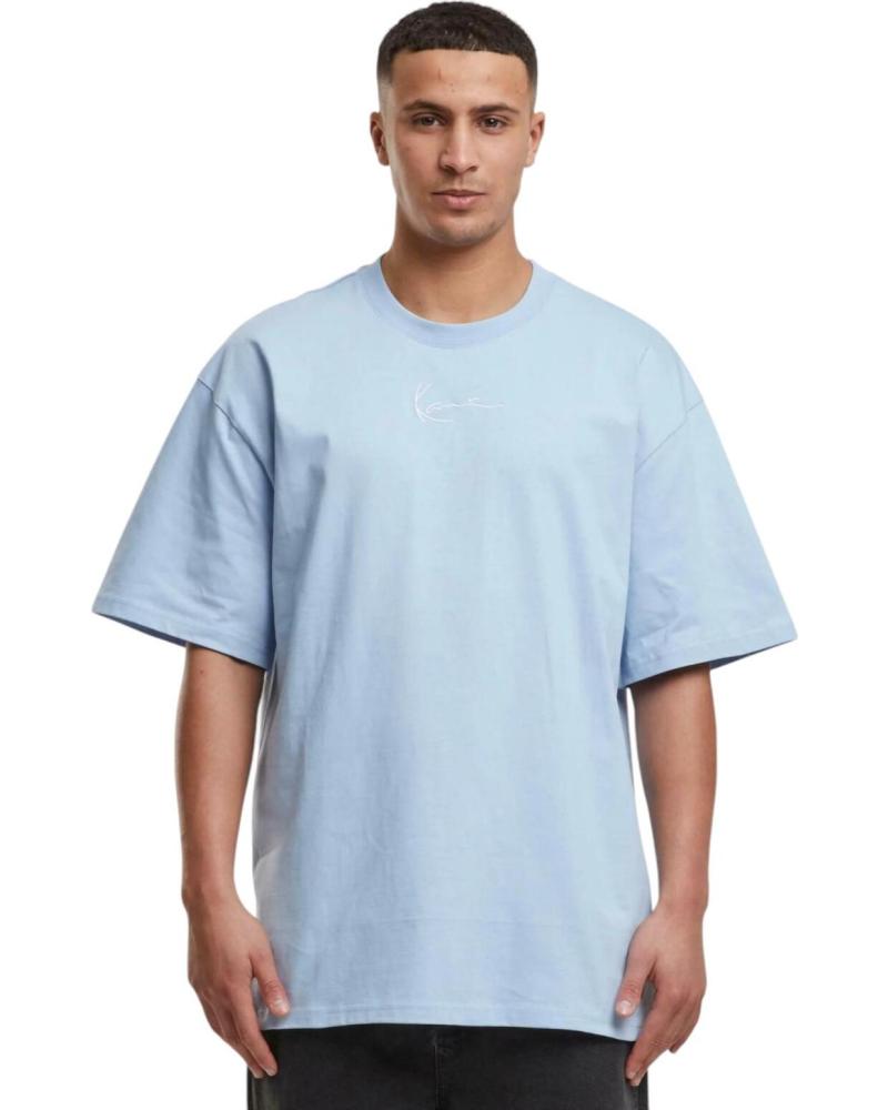 T-SHIRT KARL KANI SMALL SIGNATURE TONED LOGO CELESTE CELESTE
