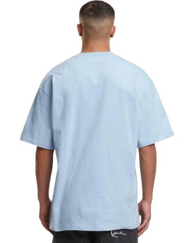 T-SHIRT KARL KANI SMALL SIGNATURE TONED LOGO CELESTE CELESTE