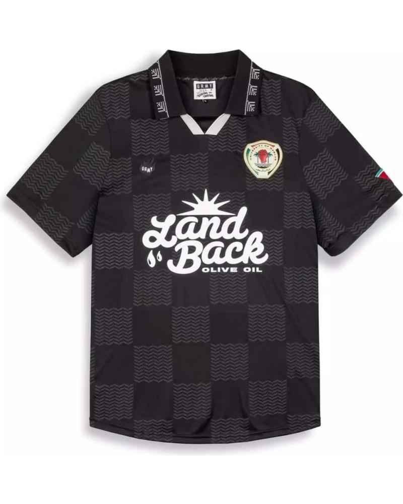 GRIMEY CAMISETA NABLUS LAND BACK SOCCER NEGRO