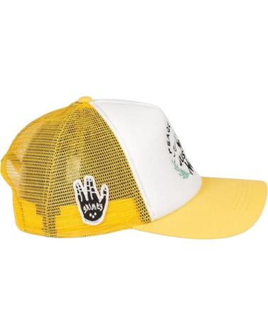 GORRA TRUCKER GRIMEY PEACE WITHIN AMARILLA AMARILLO