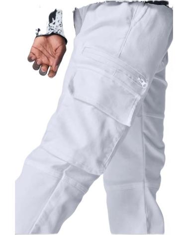 FRILIVIN PANTALON LARGO EN PARA HOMBRE BLANCO