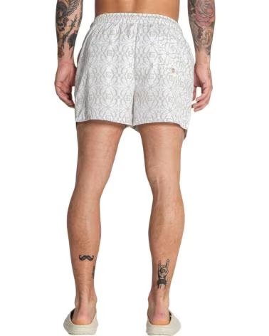 GIANNI KAVANAGH BADEHOSE SHORTS NOUVEAU GOLD WEISS BLANCO