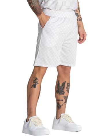 GIANNI KAVANAGH BERMUDAS CHECKERS BLANCO