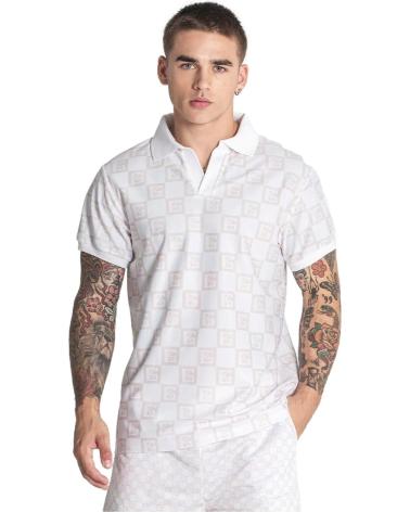 GIANNI KAVANAGH POLO CHECKERS BLANCO