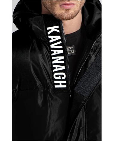 GIANNI KAVANAGH CASACO PUFFER SAUCE PRETO NEGRO