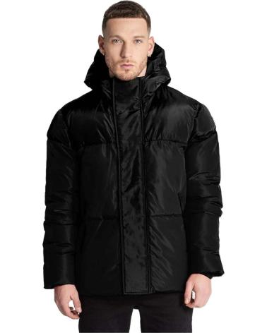 GIANNI KAVANAGH CASACO PUFFER SAUCE PRETO NEGRO