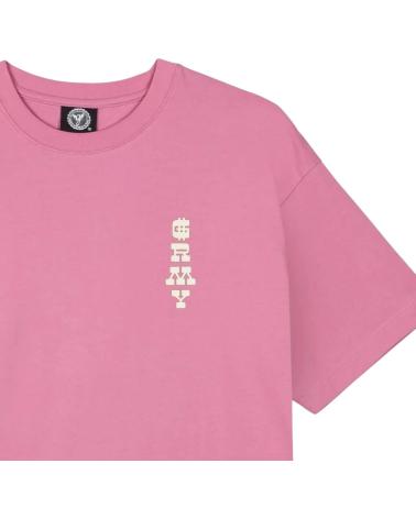 GRIMEY CAMISETA REGULAR LONE HAND ROSA NEGRO