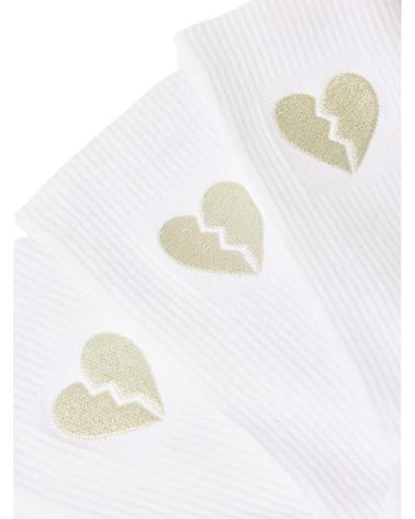 PROJECT X PARIS CALCETINES CORAZON ROTO BLANCO