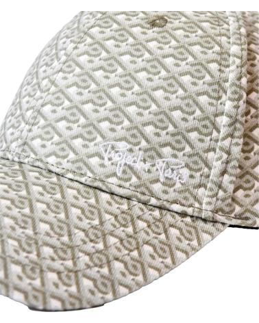 PROJECT X PARIS BASEBALLKAPPE MIT BEIGEM MONOGRAMM-MUSTER BEIGE