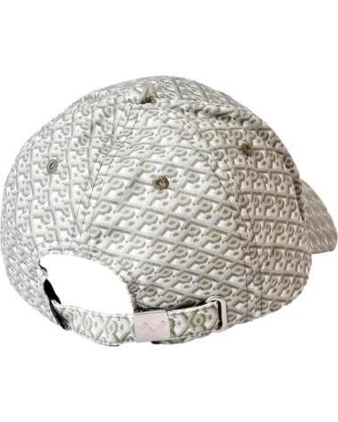 PROJECT X PARIS BASEBALLKAPPE MIT BEIGEM MONOGRAMM-MUSTER BEIGE