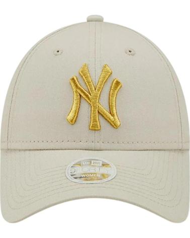 NEW ERA GORRA WMNS METALLIC LOGO 9FORTY NEYYAN BEIGE