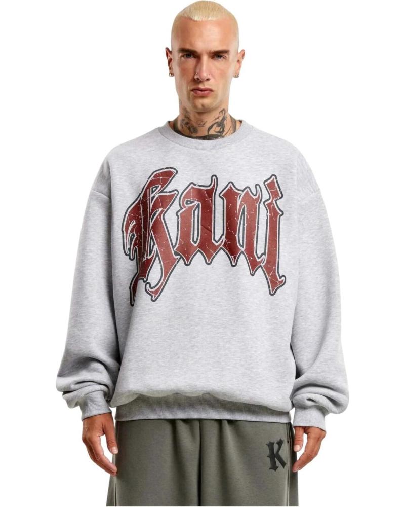 KARL KANI SUDADERA KANI INSIDE OUT CREW GRIS
