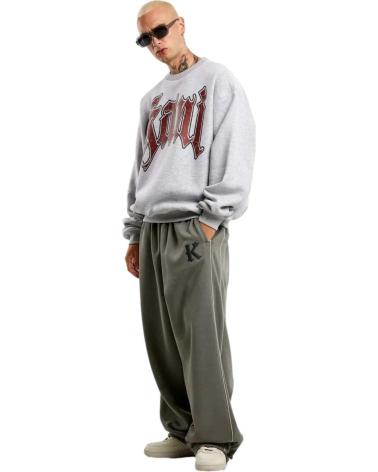 KARL KANI SUDADERA KANI INSIDE OUT CREW GRIS