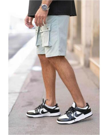 FRILIVIN PANTALON LARGO SORONA CARGO A POCHES VERDE