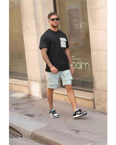 FRILIVIN PANTALON LARGO SORONA CARGO A POCHES VERDE