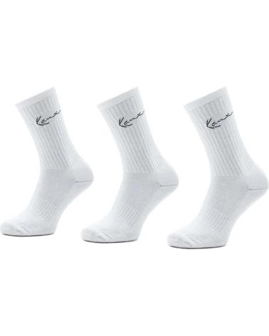 KARL KANI CALCETINES SIMPLE PACK-3 BLANCO